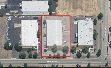 4025 E Arch Rd, Stockton, CA - aerial  map view