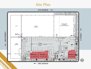 310 A St, San Diego, CA for rent Site Plan- Image 1 of 1