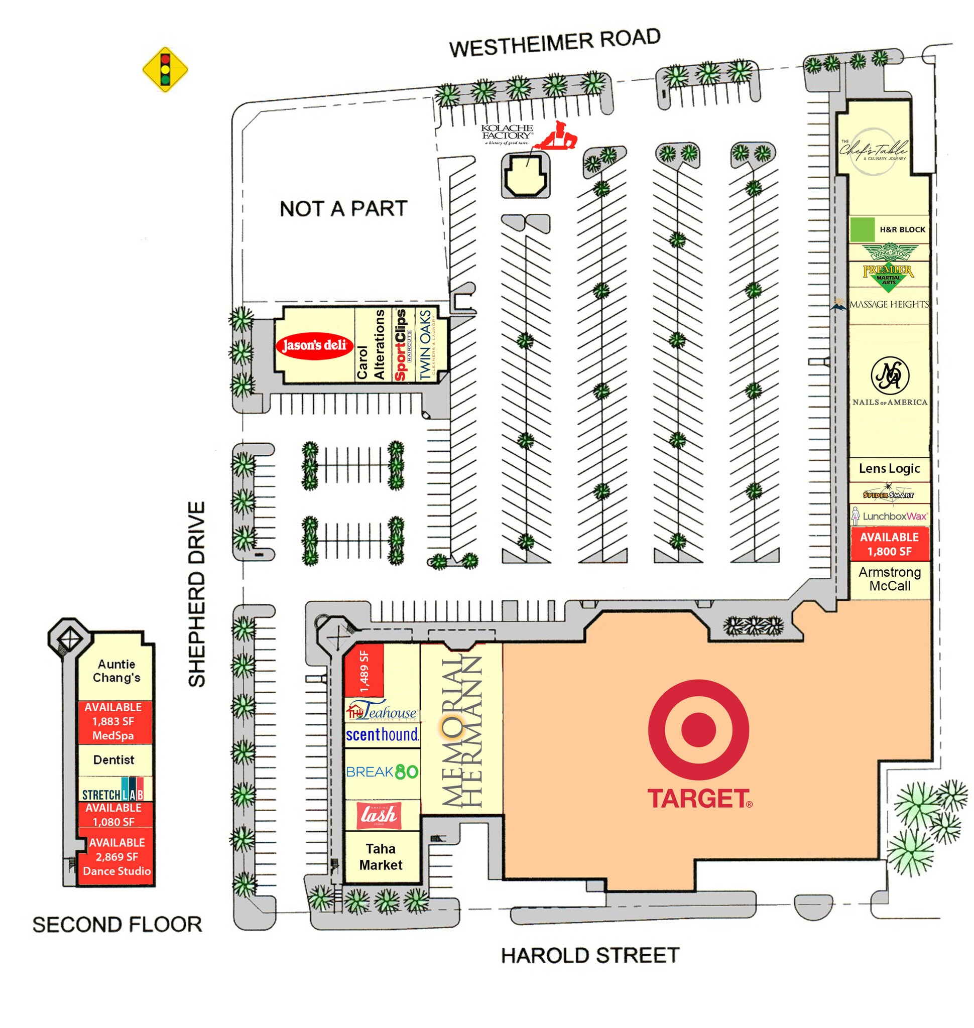 2075 Westheimer Rd, Houston, TX to rent Site Plan- Image 1 of 1