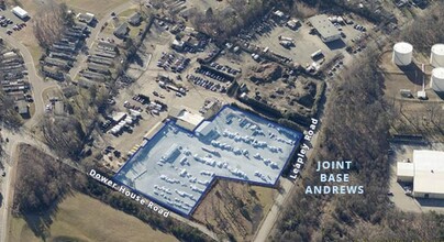 9007 Dower House Rd, Upper Marlboro, MD - aerial  map view