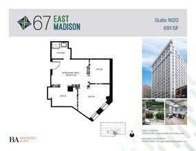 67 E Madison St, Chicago, IL to rent Floor Plan- Image 1 of 1