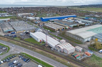 New Rd, Sheerness, KEN - aerial  map view