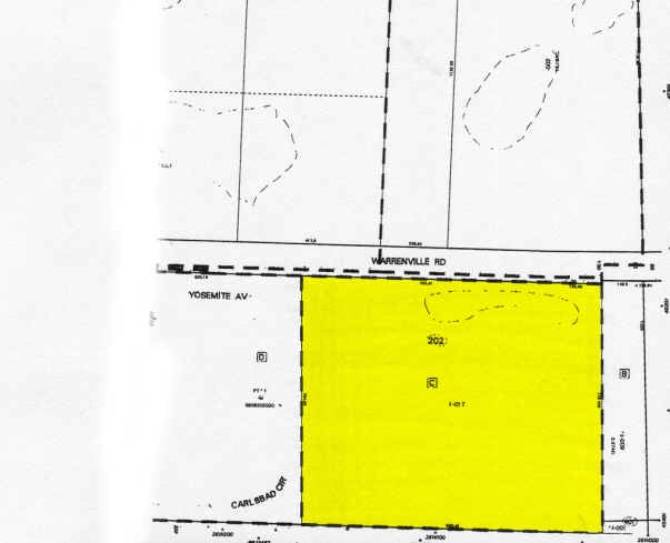 1100 E Warrenville Rd, Naperville, IL to rent - Plat Map - Image 2 of 20
