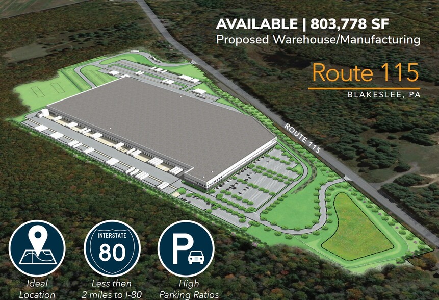 Route 115, Blakeslee, PA for rent - Building Photo - Image 1 of 3