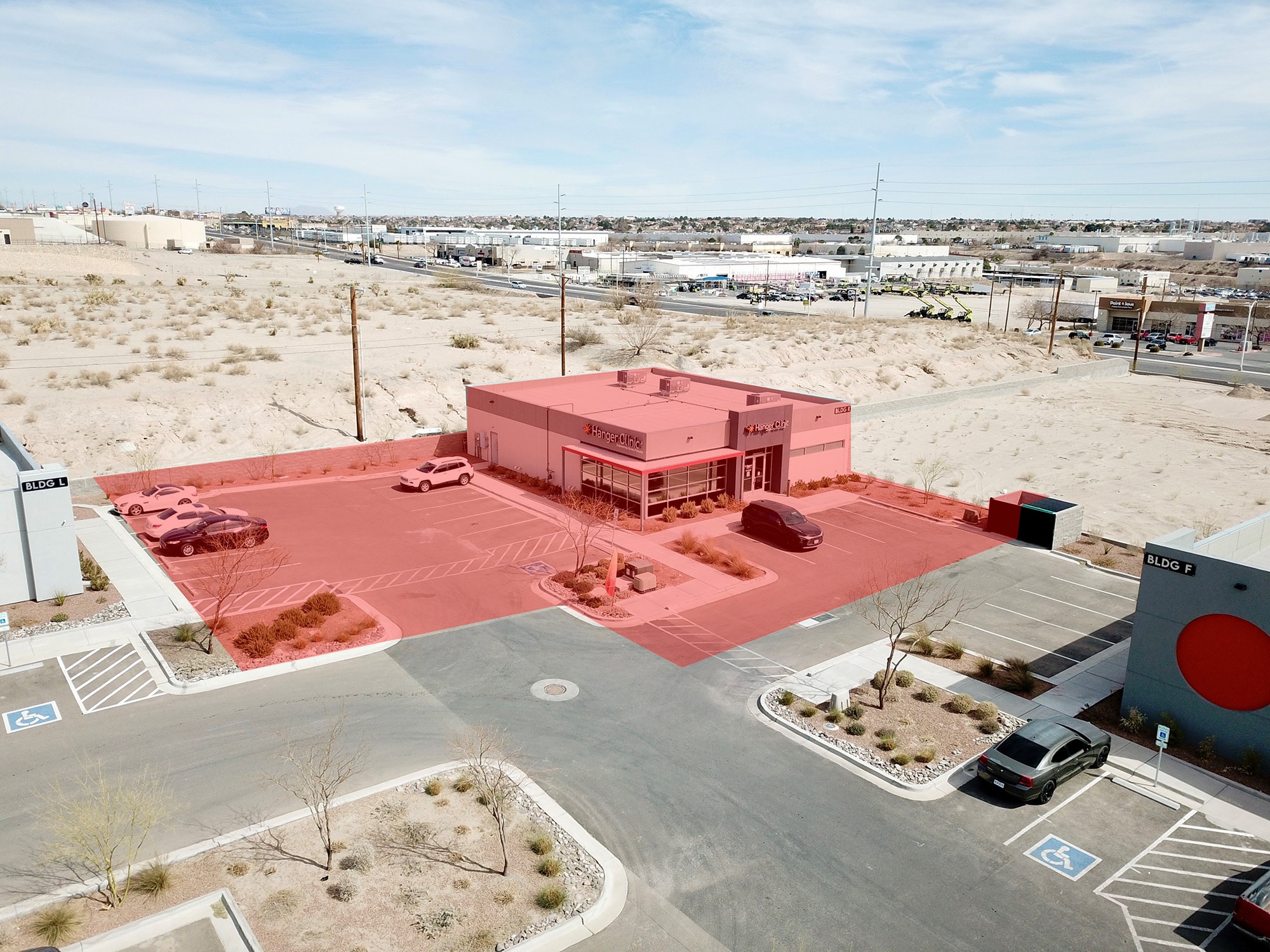 1351 N Zaragoza Rd, El Paso, TX for sale Aerial- Image 1 of 1