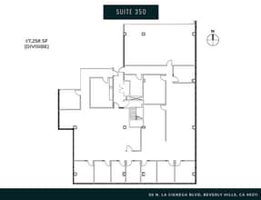 50 N La Cienega Blvd, Beverly Hills, CA to rent Floor Plan- Image 1 of 9