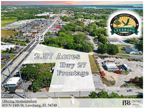 410 N 14th St, Leesburg, FL - AERIAL  map view - Image1