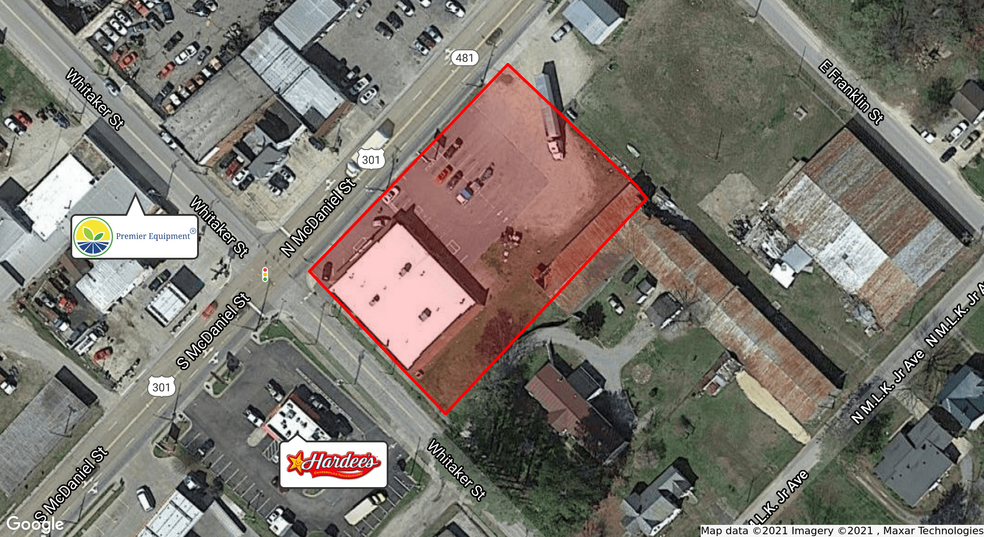 100 N Mcdaniel St, Enfield, NC for rent - Building Photo - Image 1 of 3