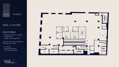 30 Wall St, New York, NY to rent Site Plan- Image 2 of 7
