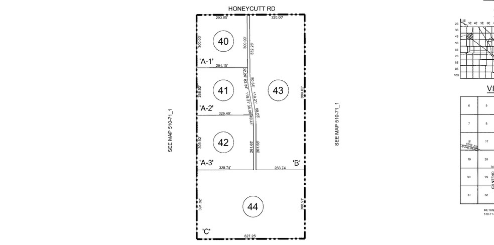 Honeycutt Rd & Continental Blvd, Maricopa, AZ for sale - Plat Map - Image 2 of 2