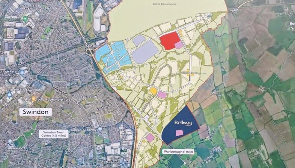 Dairy Walk, Wanborough to rent - Site Plan - Image 2 of 4