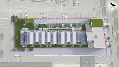 Strasbourg - Aerial  map view