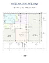 8815 West Rd, Houston, TX for rent Floor Plan- Image 1 of 1