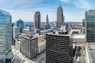 1300 E 9th St, Cleveland, OH - AERIAL map view