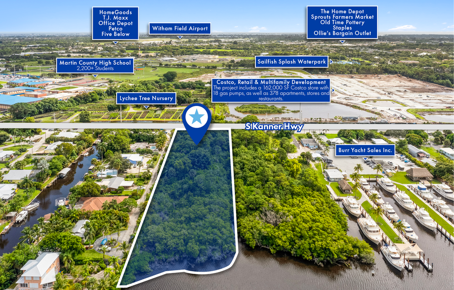 SW Kanner Hwy, Stuart, FL for sale - Aerial - Image 2 of 2