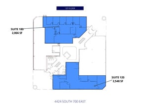 4444 S 700 E, Salt Lake City, UT to rent Floor Plan- Image 1 of 1