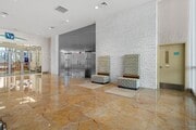 Elegant lobby area with seating.