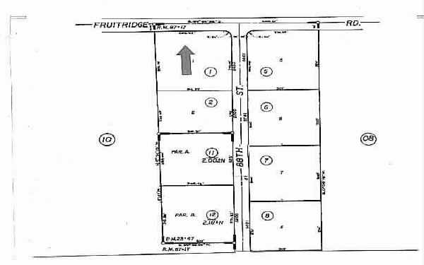 8790-8794 Fruitridge Rd, Sacramento, CA for sale - Plat Map - Image 1 of 1