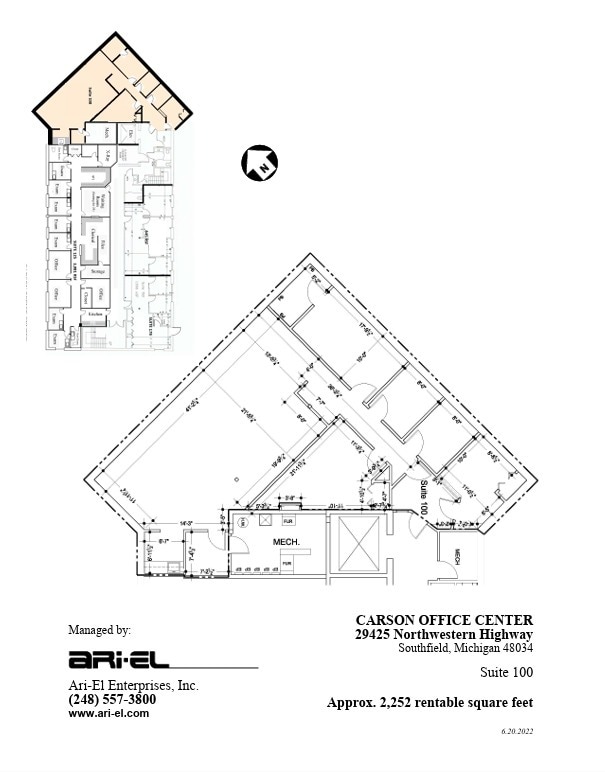 29355 Northwestern Hwy, Southfield, MI to rent Floor Plan- Image 1 of 1