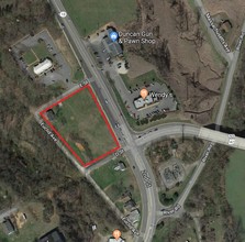 401 2nd St, North Wilkesboro, NC - aerial  map view