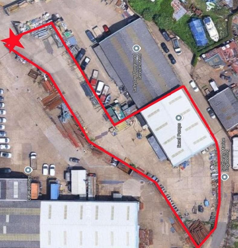 Vicarage Ln, Rochester to rent Map- Image 1 of 2