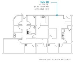 8939 Villa La Jolla Dr, La Jolla, CA for rent Floor Plan- Image 1 of 1