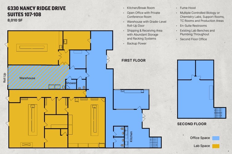 6310 Nancy Ridge Dr, San Diego, CA for rent Floor Plan- Image 1 of 1