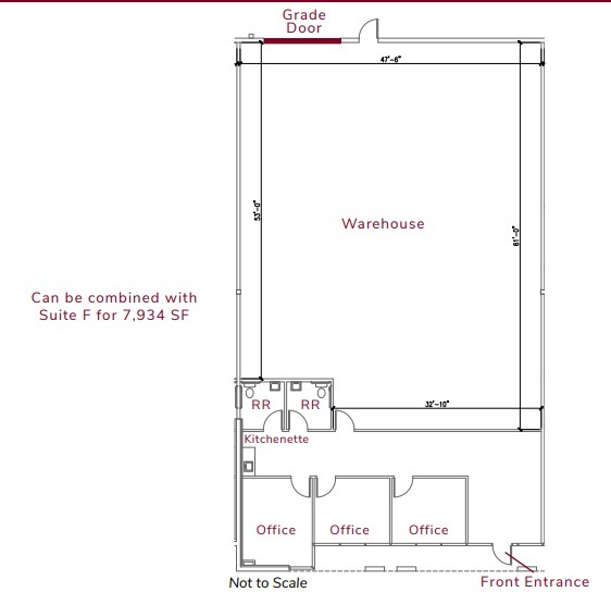 990 Park Center Dr, Vista, CA for rent Floor Plan- Image 1 of 1