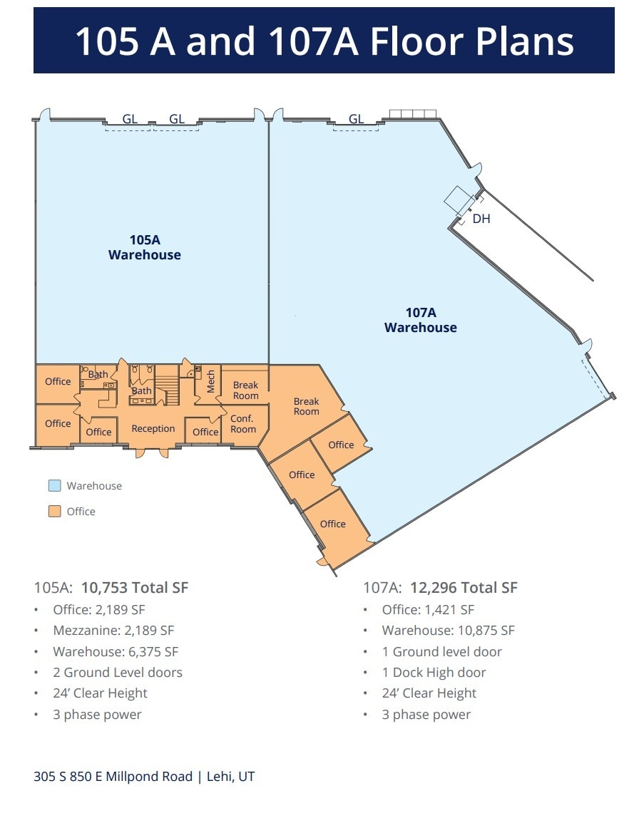 305 S 850 E, Lehi, UT to rent Floor Plan- Image 1 of 1