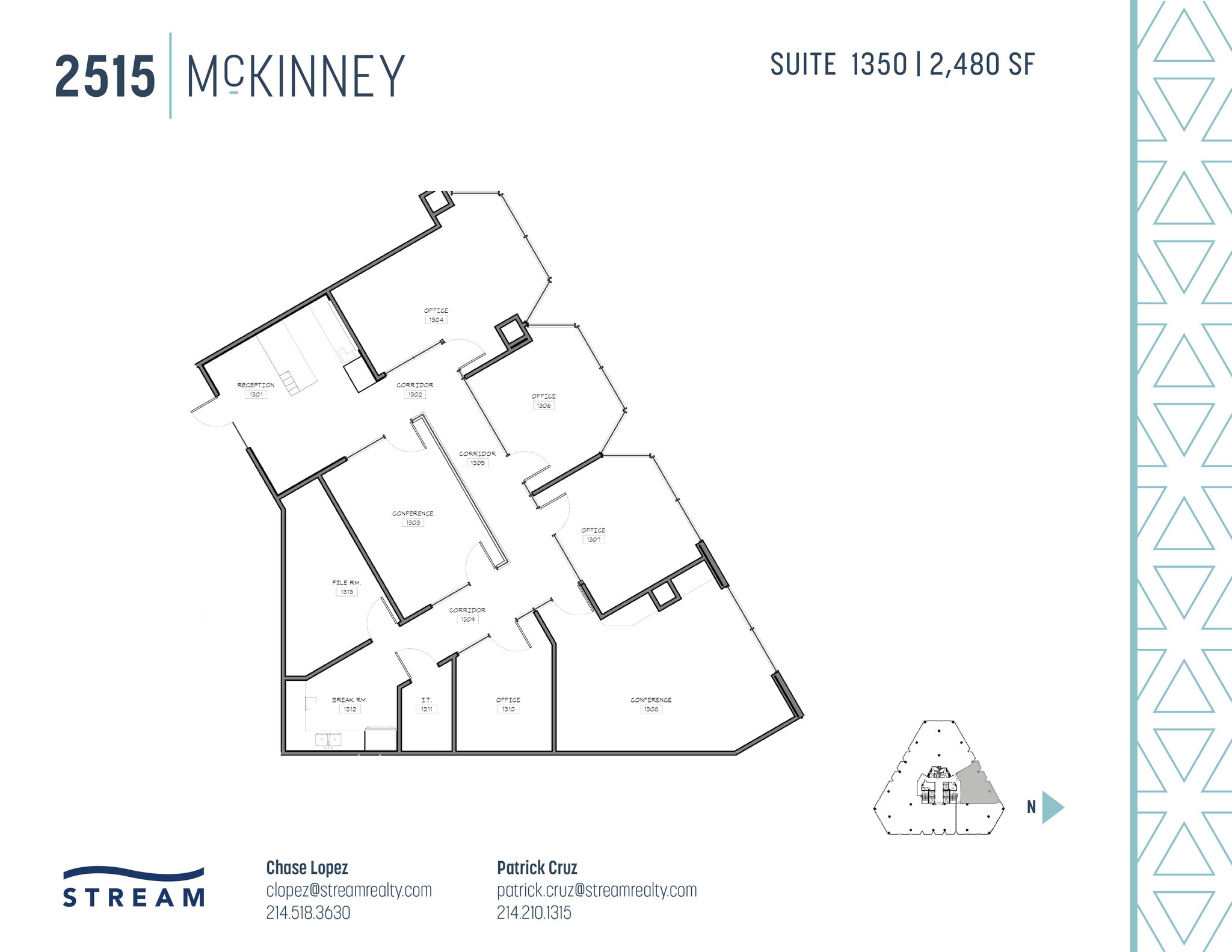 2515 McKinney Ave, Dallas, TX to rent Floor Plan- Image 1 of 1