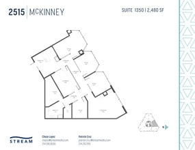 2515 McKinney Ave, Dallas, TX to rent Floor Plan- Image 1 of 1