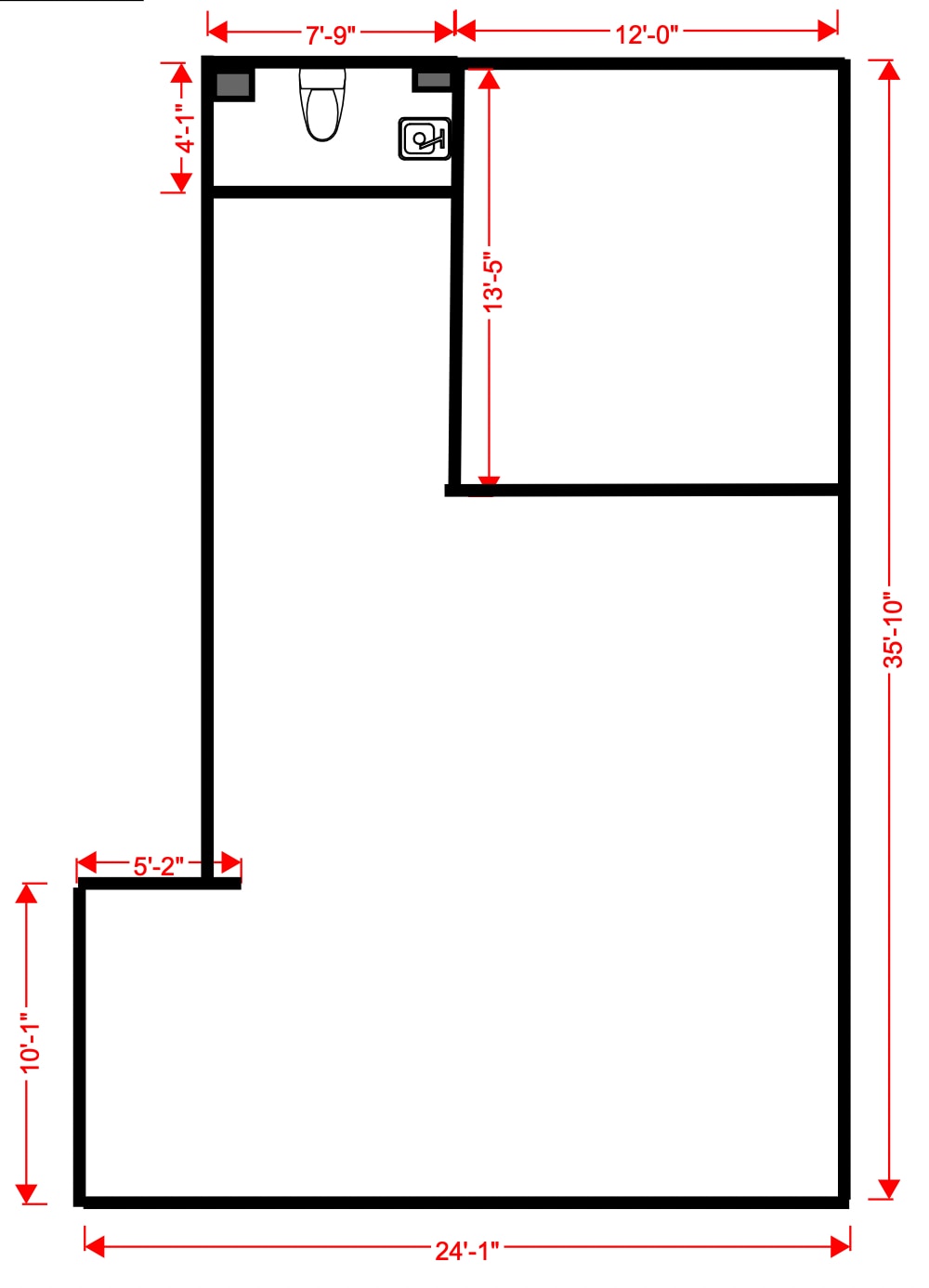 6700 NW Tower Dr, Platte Woods, MO to rent Floor Plan- Image 1 of 1