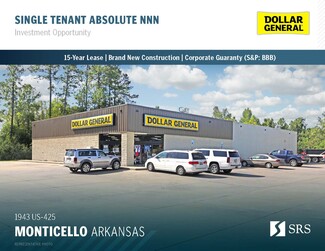 More details for 1943 US-425, Monticello, AR - Retail for Sale