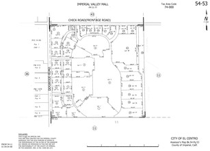 S Dogwood Rd, El Centro, CA for sale Plat Map- Image 1 of 1