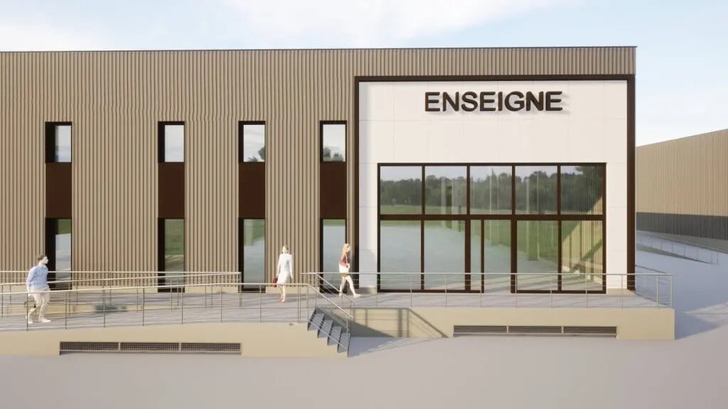 Location Commerce 448 m² - Photo 1