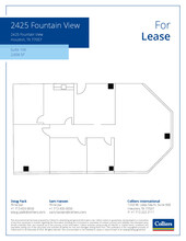 2425 Fountain View Dr, Houston, TX for rent Floor Plan- Image 1 of 1