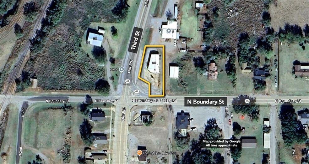 303 Third St, Sentinel, OK for sale - Aerial - Image 1 of 3