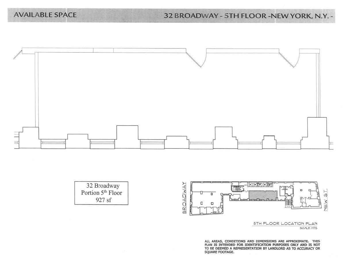 32 Broadway, New York, NY for rent Floor Plan- Image 1 of 1