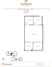 1800 Preston Park Blvd, Plano, TX for rent Floor Plan- Image 1 of 2