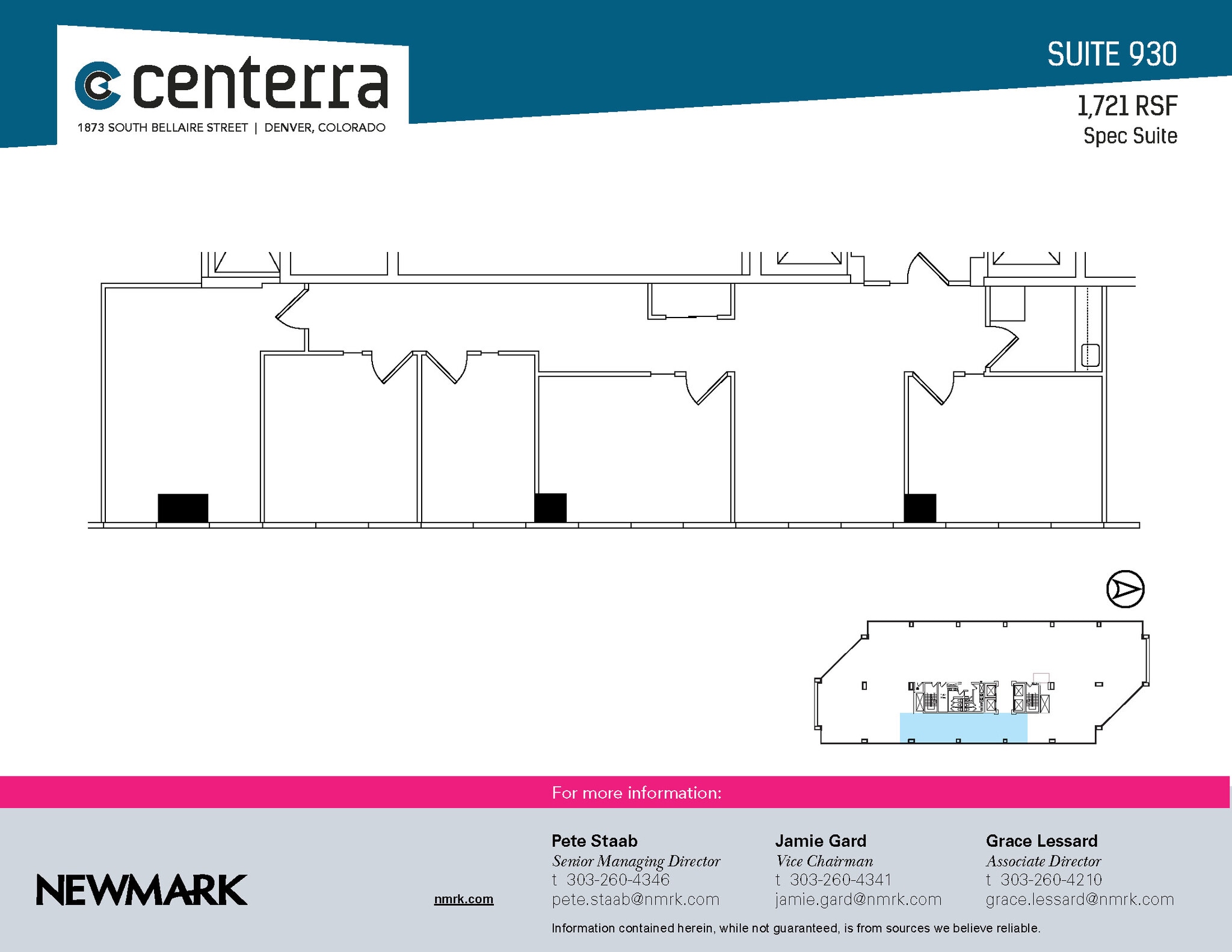 1873 S Bellaire St, Denver, CO to rent Floor Plan- Image 1 of 1