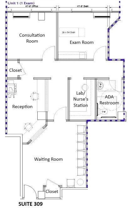 205 S Whiting St, Alexandria, VA to rent Floor Plan- Image 1 of 1