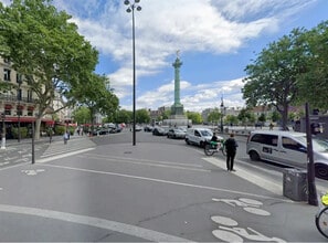 Paris - Aerial  map view