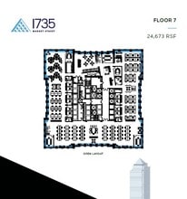 1735 Market St, Philadelphia, PA to rent Floor Plan- Image 2 of 2