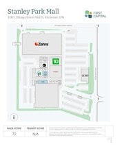 1005-1015 Ottawa St N, Kitchener, ON for rent Site Plan- Image 1 of 1