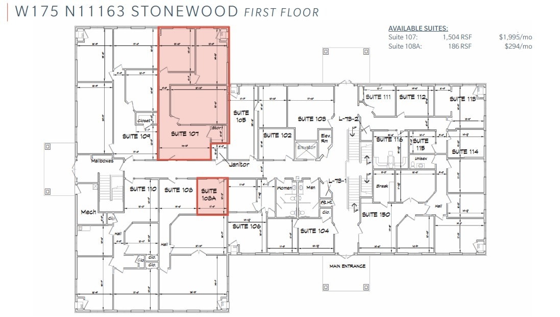 W175N11081 Stonewood Dr, Germantown, WI to rent Floor Plan- Image 1 of 1