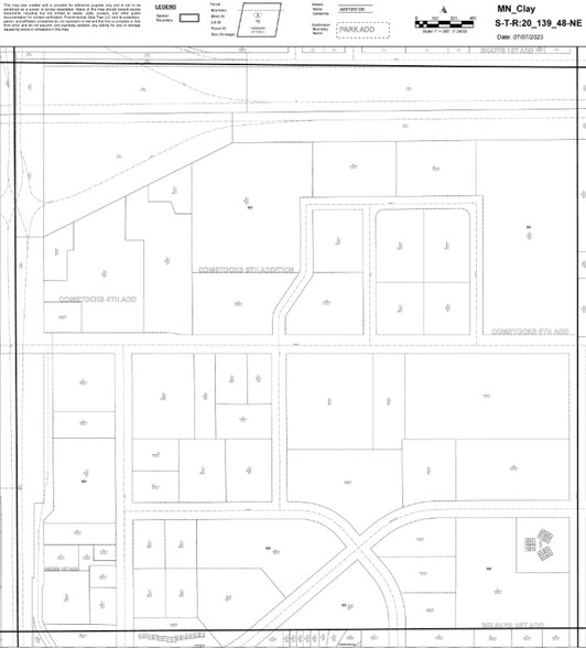 1100 32nd Ave S, Moorhead, MN for rent - Plat Map - Image 2 of 2