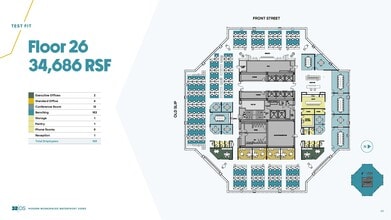 32 Old Slip, New York, NY to rent Floor Plan- Image 1 of 5