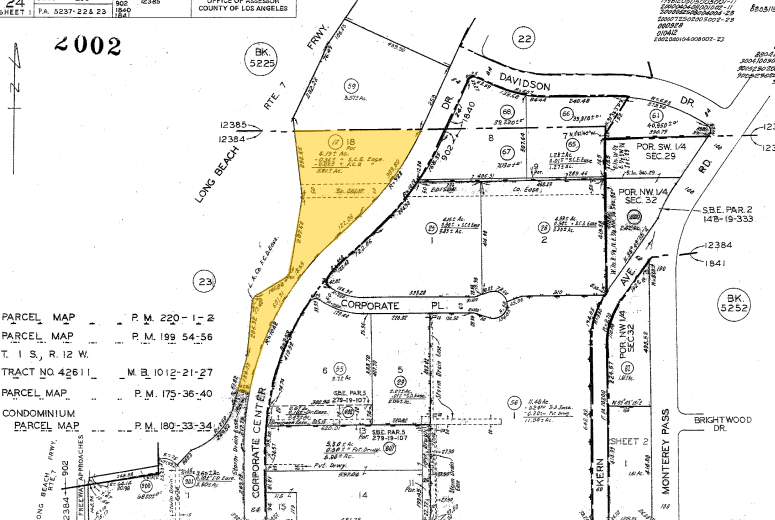 1255 Corporate Center Dr, Monterey Park, CA for rent - Plat Map - Image 2 of 6