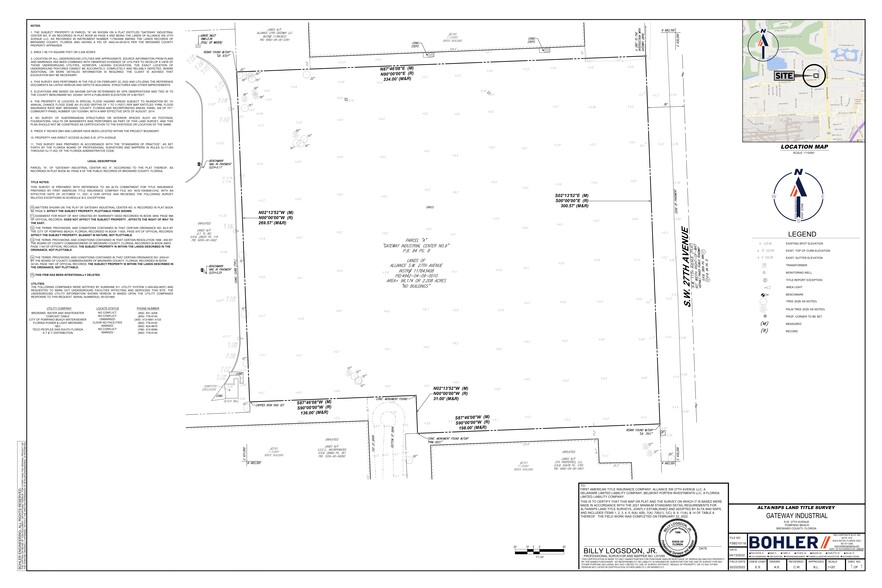 2700 Gateway Dr, Pompano Beach, FL for sale - Site Plan - Image 3 of 3