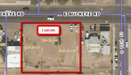 1131-1135 E Buckeye Rd, Phoenix, AZ for sale - Aerial - Image 3 of 6